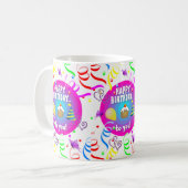 Happy Birthday Mok Confetti (Voorkant links)