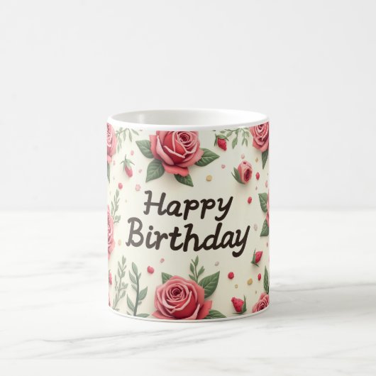 Happy Birthday mok cup (Center)