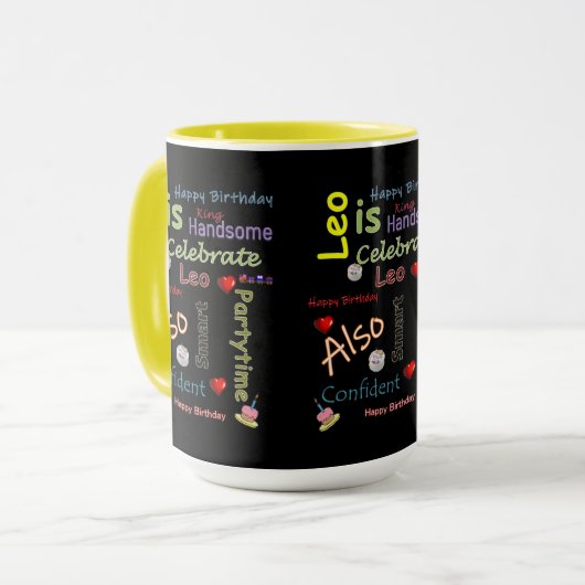 Happy Birthday Mok Leo (Voorkant links)