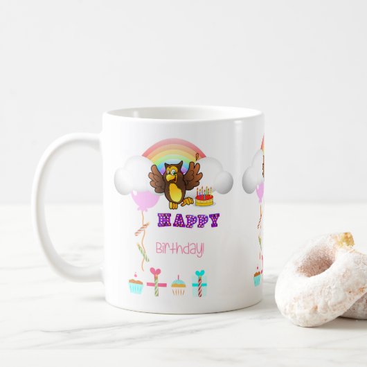Happy Birthday Mok Owl (Met donut)