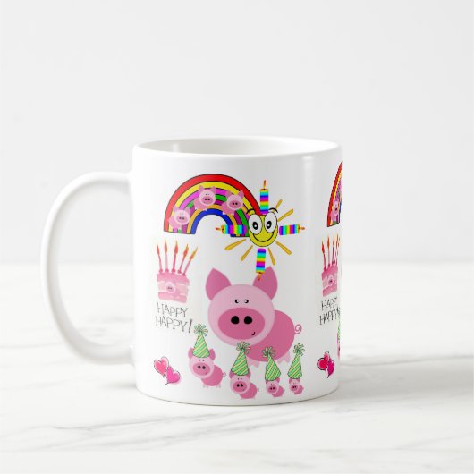 Happy Birthday Mok Roze Varken (Links)