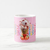 Happy Birthday Mok Strawberry Ice Cream (Center)