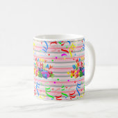 Happy Birthday Mok Stripe (Voorkant rechts)