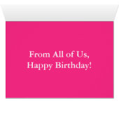 HAPPY BIRTHDAY MOM (Binenzijde Horizontaal (Onderkant))