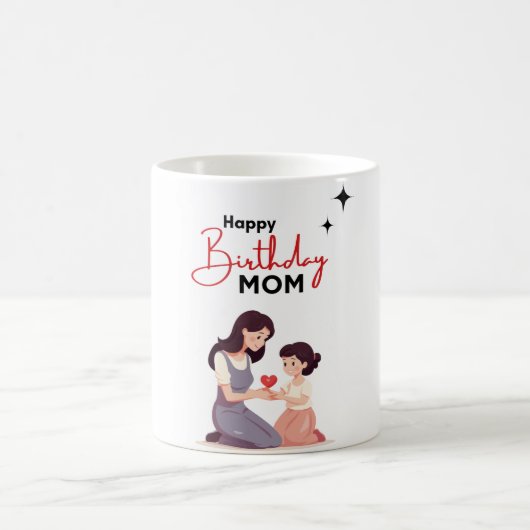 Happy Birthday Mom Mok - Elegant bloemontwerp (Center)