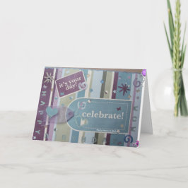 Happy Birthday Mom - Scrapbook Kaart