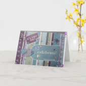 Happy Birthday Mom - Scrapbook Kaart (Gele Bloem)