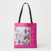 HAPPY BIRTHDAY MOM TOTE BAG (Voorkant)