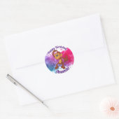 Happy Birthday Monkey Stickers (Envelop)