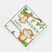 Happy Birthday Monkeys Servet (Hoek)