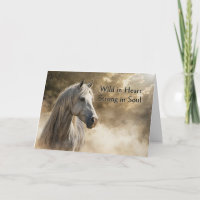 Happy Birthday Mooi Paard Spiritueel Tijdloos