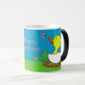 Happy Birthday Morphing Mok (Voorkant rechts)