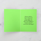 Happy Birthday Mother Lily of the Valley Kaart (Binnen)