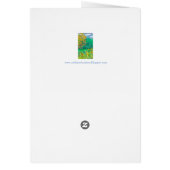 Happy Birthday Mountain Meadow Custom Name (Achterkant)