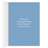 Happy Birthday Mountain Meadow Custom Name (Binnen (Rechts))