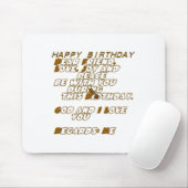 Happy Birthday Muismat (Met muis)