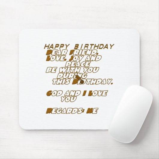 Happy Birthday Muismat (Met muis)