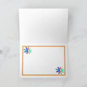 Happy Birthday Multi-kleurenkaart Feestdagen Kaart (Binnen)