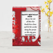 Happy Birthday Mum Kaart (Gele Bloem)