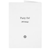 Happy Birthday Mummy with Love - Birthday Card (Achterkant)