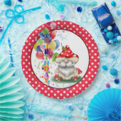 Happy Birthday Mushroom Gnome Paper Bord (Feest)