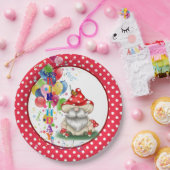 Happy Birthday Mushroom Gnome Paper Bord (Feest)