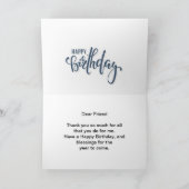 Happy Birthday Musical Love Sems Kaart (Binnen)