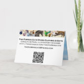 Happy Birthday Mute Swan Kaart (Achterkant)