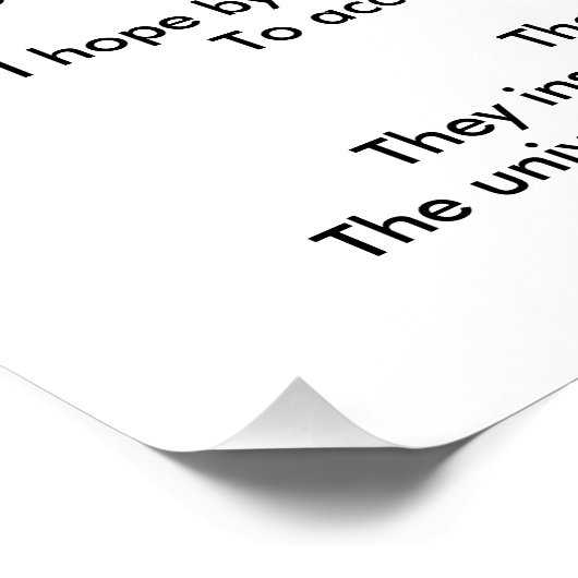 Happy Birthday My Love Poem Poster (Hoek)