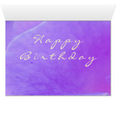 Happy Birthday n Reiki Healing (Binenzijde Horizontaal (Onderkant))