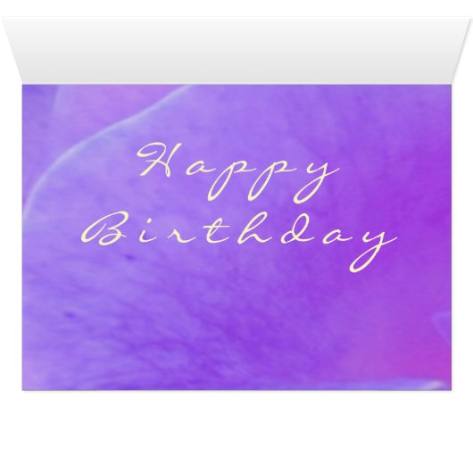 Happy Birthday n Reiki Healing (Binenzijde Horizontaal (Onderkant))