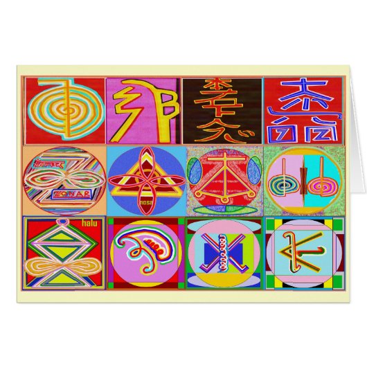 Happy Birthday n Reiki Healing (Voorkant Horizontaal)