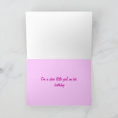 Happy Birthday Naam toevoegen 2 jaar oud Kaart (Binnen)