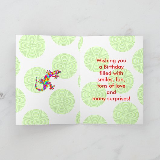 Happy Birthday Name Sjabloon (Binnen)