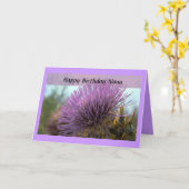 Happy Birthday Nana Kaart (Gele Bloem)