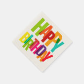 Happy Birthday Napkins Servet (Hoek)