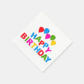 Happy Birthday Napkins Servet (Hoek)