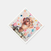 Happy Birthday Napkins Servet (Hoek)