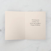 Happy Birthday natuur buitenshuis avontuurthema Kaart (Binnen)