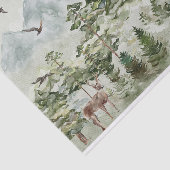 Happy Birthday Natuur en buitenliefhebber Tissuepapier (Detail)