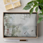 Happy Birthday Natuur en buitenliefhebber Tissuepapier (Geschenk)