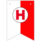 Happy Birthday Nautical Alphabet Bunting Flags Vlaggetjes (Tweede vlag)