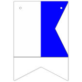 Happy Birthday Nautical Flags Bunting Vlaggetjes (Derde vlag)