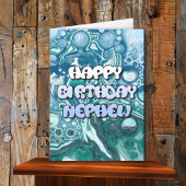 Happy Birthday Nephew | ABSTRACTE KAART