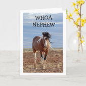 HAPPY BIRTHDAY "NEPHEW"-KAART KAART (Gele Bloem)