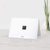 Happy Birthday Newfie Bedankkaart (Achterkant)