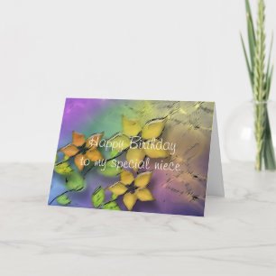 Happy Birthday Niece Kaart