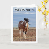 HAPPY BIRTHDAY "NIECE"-KAART KAART (Gele Bloem)