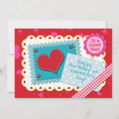 Happy Birthday Niece op Valentijnsdag Schattige (Voorkant)