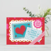 Happy Birthday Niece op Valentijnsdag Schattige (Staand voorkant)